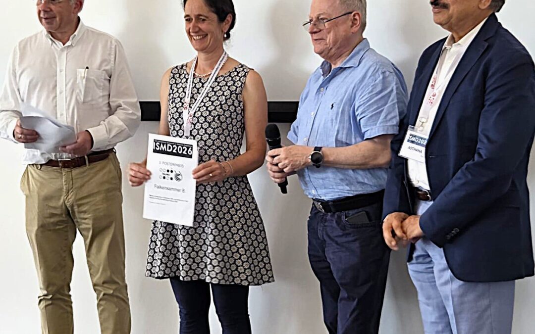 3rd Place for Barbara Falkensammer at ISMD2026 in Graz